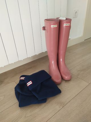 Calcetines Hunter de segunda mano en WALLAPOP