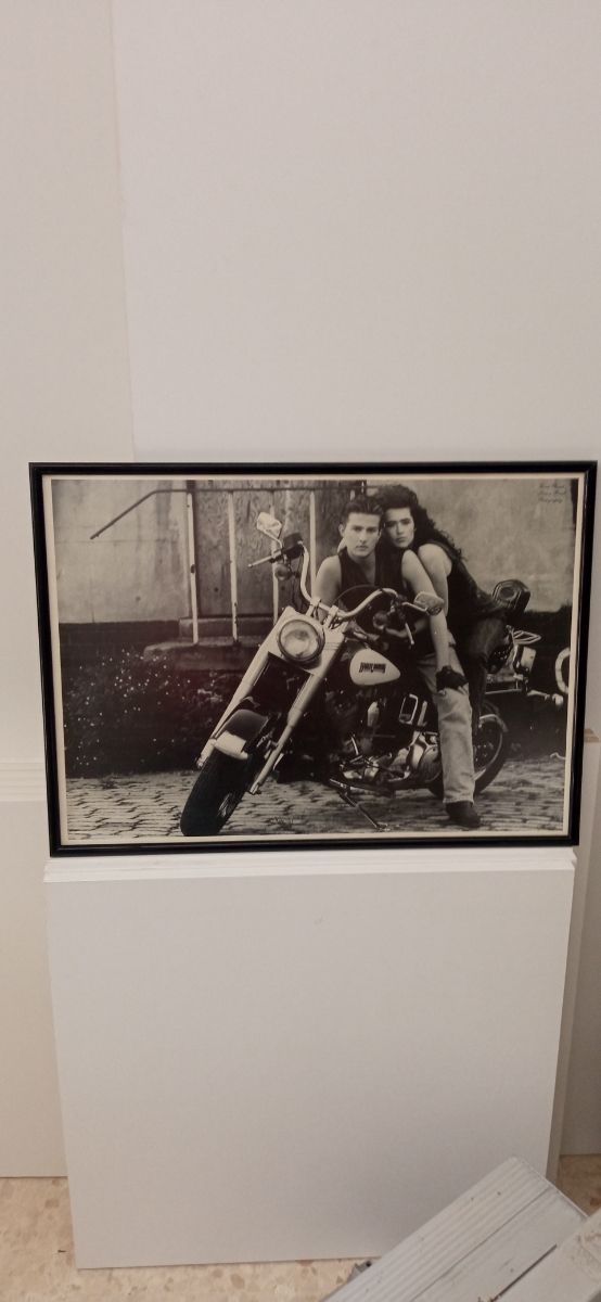 cuadro con lámina vintage