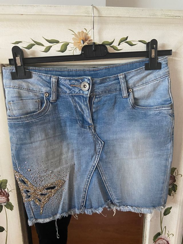 Minifalda vaquera