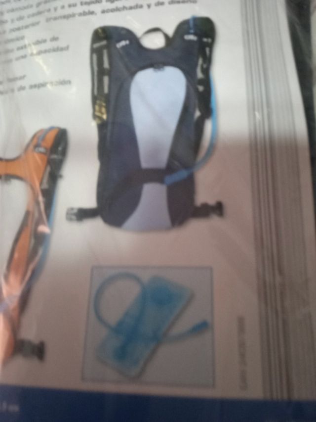 mochila con tanque de agua integrado