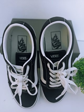 Zapatillas Vans plataforma. talla 38 de segunda mano por 45 EUR en Pedro  Muñoz en WALLAPOP