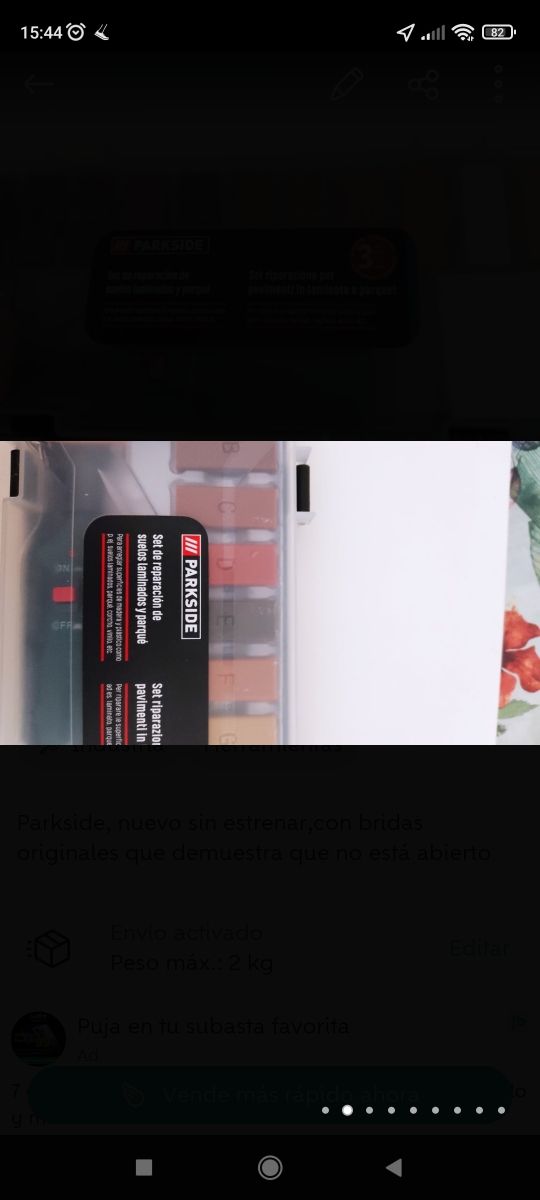 Caja set reparación de suelos