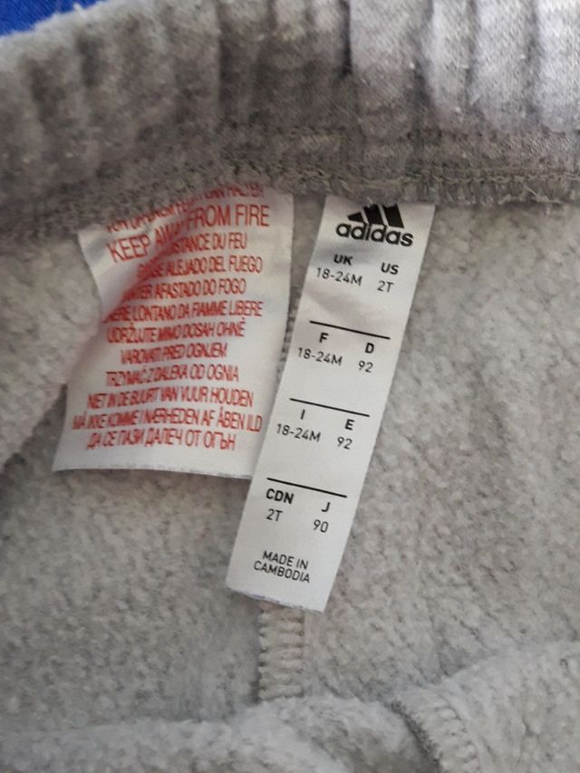 Chandal ADIDAS 18/24m