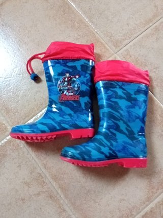 MIRA!! Botas de AGUA AVENGERS AZUL 24-32
