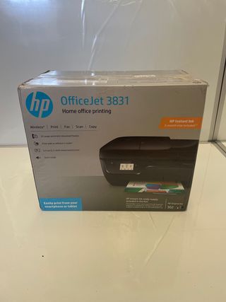 HP OfficeJet 3831 - Impresora multifunción de segunda mano por 95 EUR en  Madrid en WALLAPOP