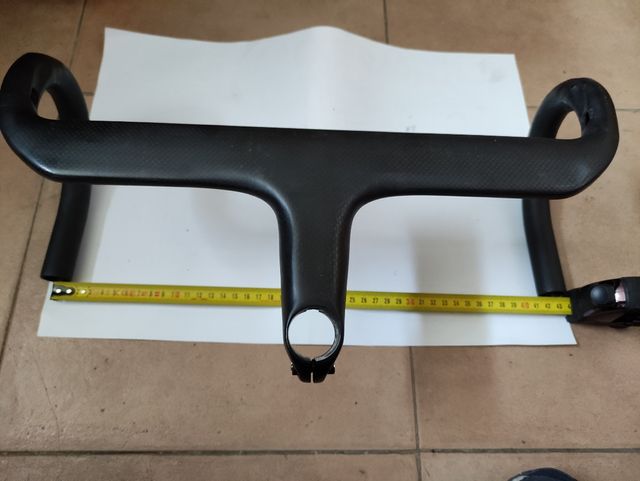 Manillar carbono integral