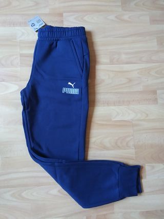Pantalon chandal Core Puma azul talla M de segunda mano por 27 EUR en  Xativa en WALLAPOP