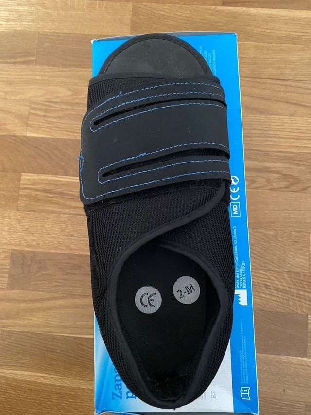 Zapato postquirurgico