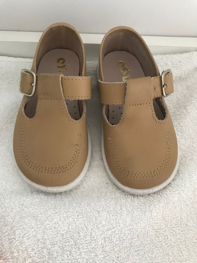 Zapatos piel talla 21