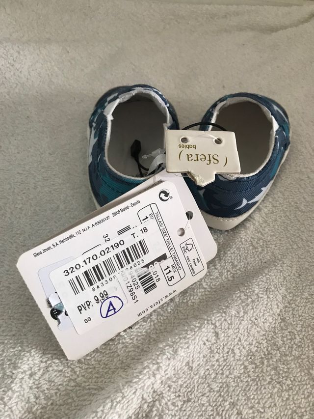 Zapatos Sfera talla 18 NUEVOS