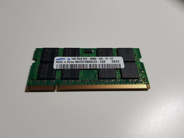 Memoria ram para portatil 1GB