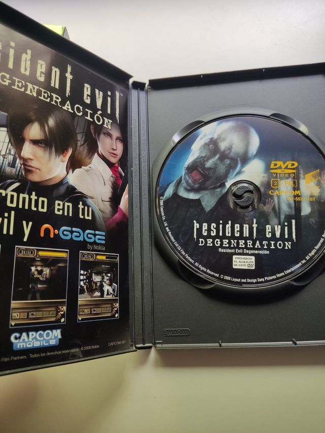 Resident Evil Degeneración DVD