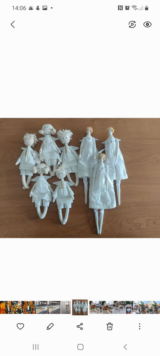 muñecas artesanales (por unidades o el lote)