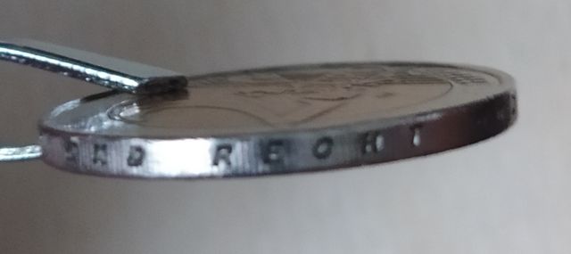Moneda 2 euros Alemania 2004 errores