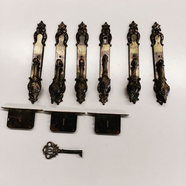 Antiguos Tiradores Con Bocallave tipo Péndulo