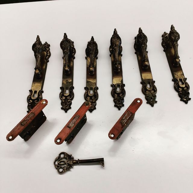 Antiguos Tiradores Con Bocallave tipo Péndulo