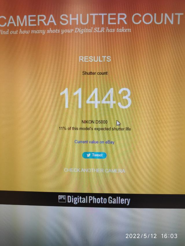 Reflex digital Nikon D5000 como a estrenar