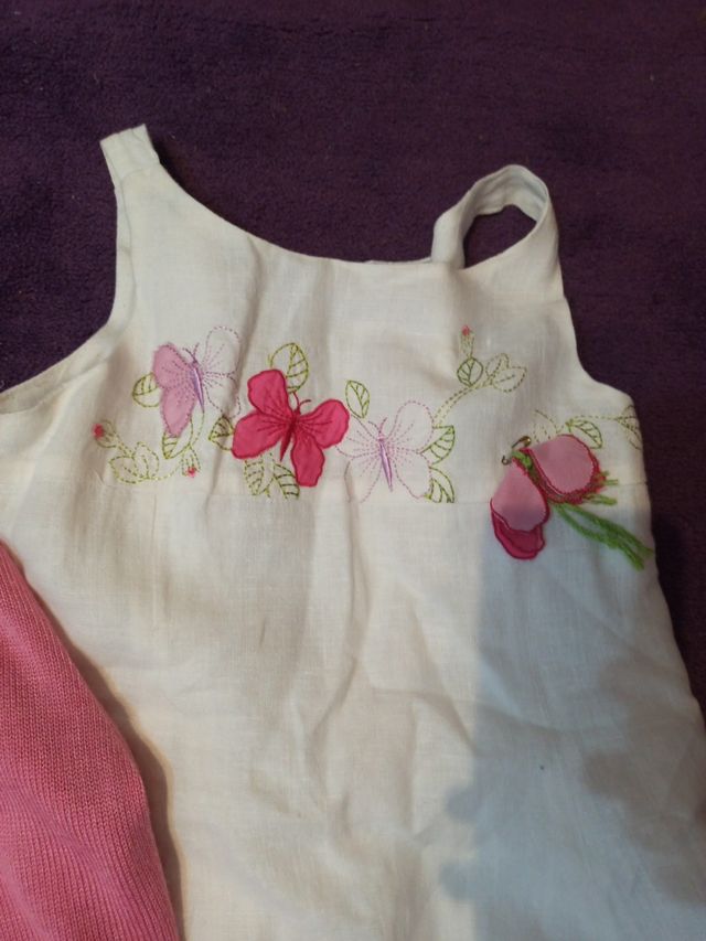 vestido talla10 del corte inglés con chaqueta