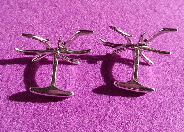 Gemelos Alfred Dunhill Coral AD SV925