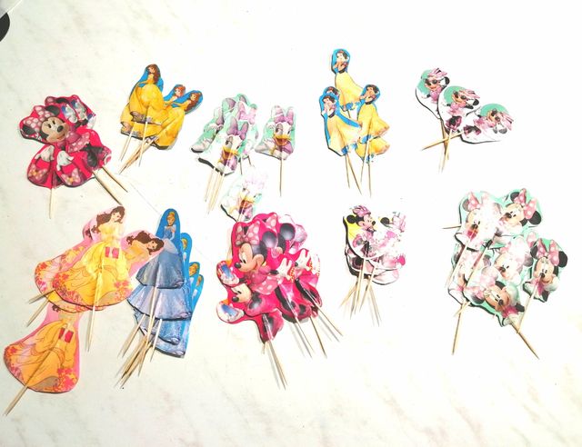 Lote de decoración para fiesta infantil niña.