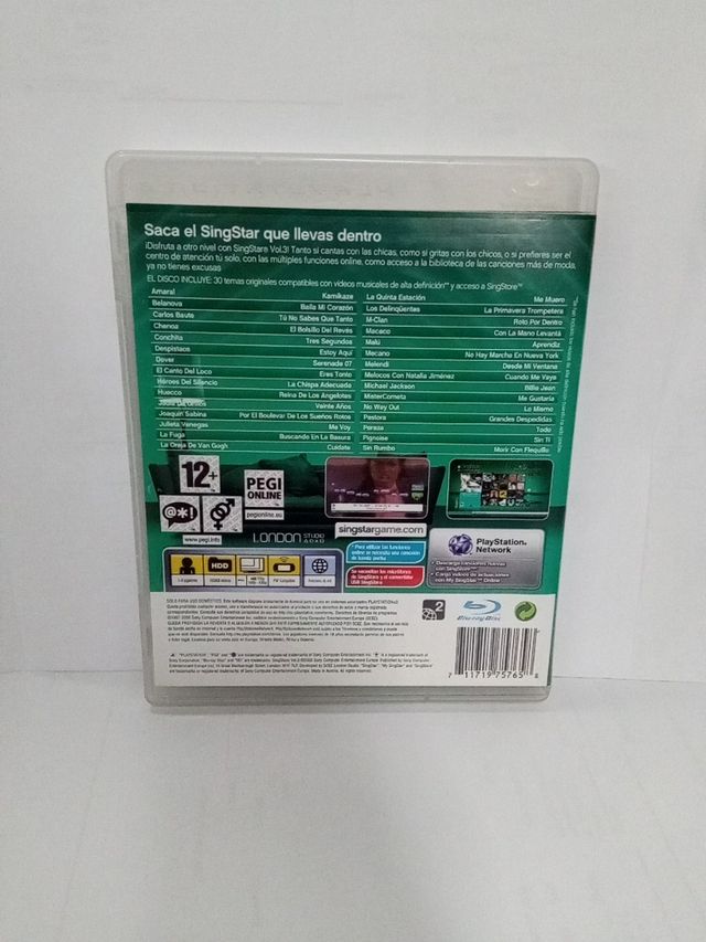 SINGSTAR+SINGSTORE PS3