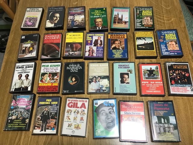Lote cintas  casete música