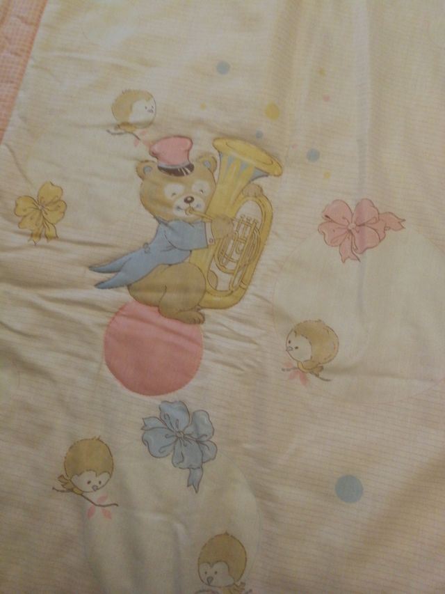 colcha para cuna de bebé niña