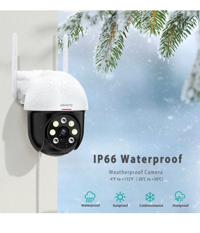 Camara vigilancia wifi 2k