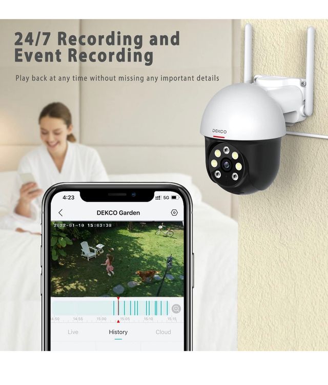 Camara vigilancia wifi 2k