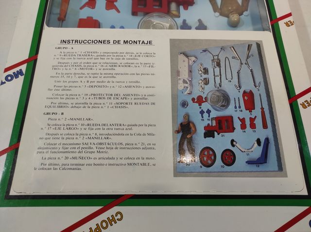 Moto Chopper Montable Sanchis