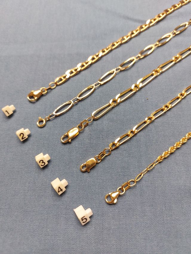 Lote Pulseras Sra.chapada oro 18kl. 16€ unidad