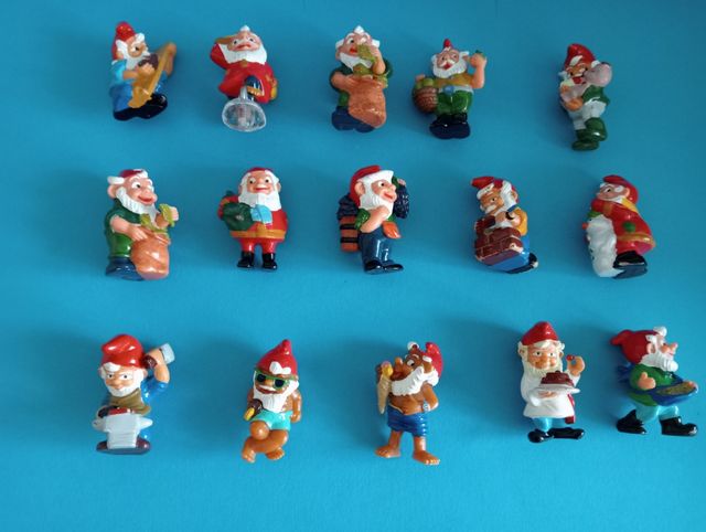 Gnomos oficios - 15 unidades