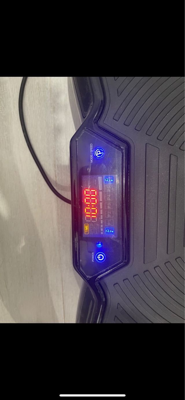 Plataforma vibratoria bluefitnes