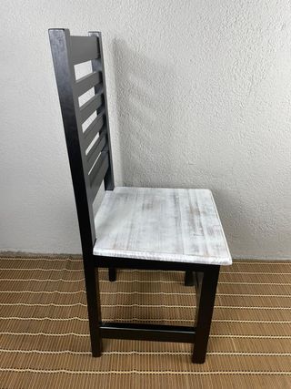 Silla transversal negra