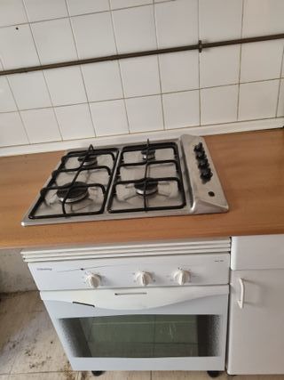 Cocinas de gas con horno eléctrico de segunda mano en Madrid en WALLAPOP