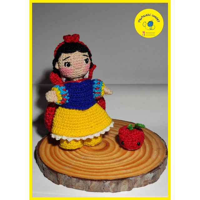 Blancanieves Amigurumi.