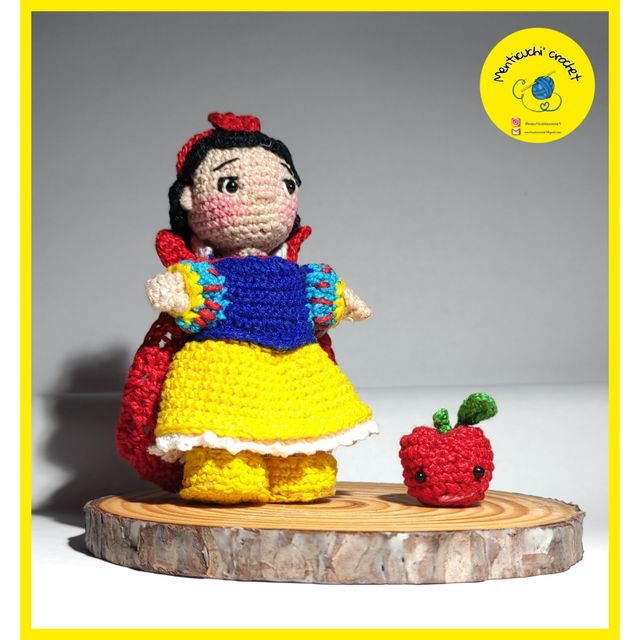 Blancanieves Amigurumi.