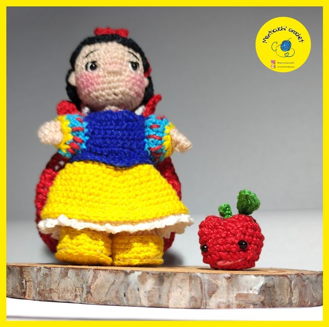Blancanieves Amigurumi.