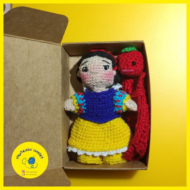 Blancanieves Amigurumi.
