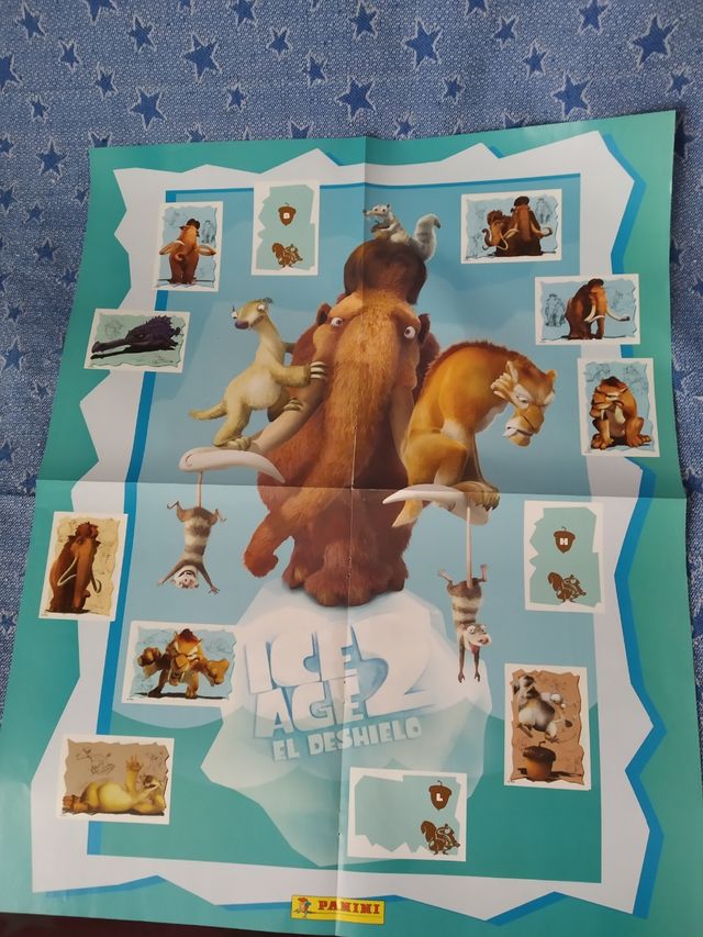 Ice Ace 2 álbum cromos + poster