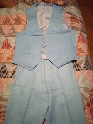 Chaleco cortavientos azul cielo de mujer de Golftini