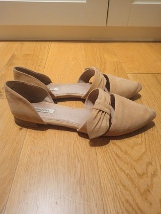 Zapatos ante rosa palo t.41 de segunda mano por 12 EUR en Logroño en  WALLAPOP