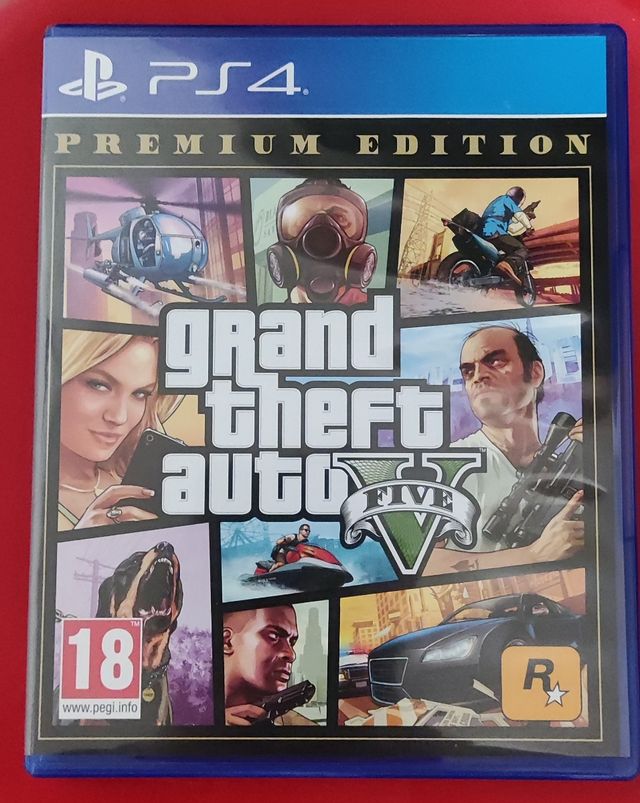 Grand Theft Auto V PREMIUM EDITION PS4
