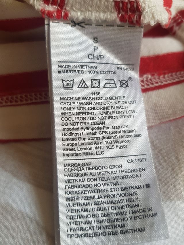 camiseta gap original