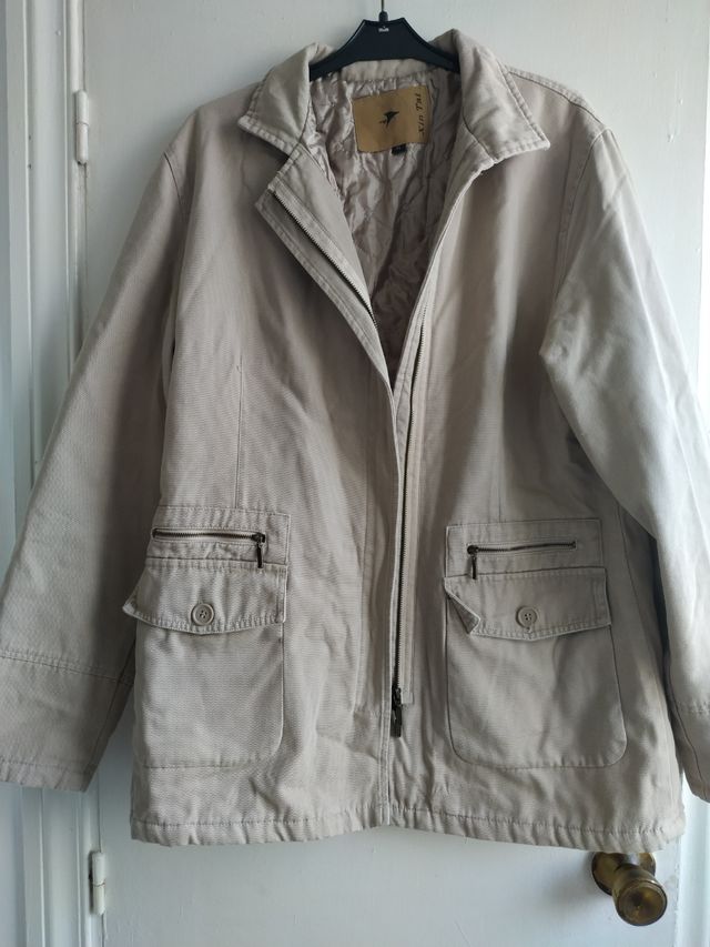 Chaquetón beige