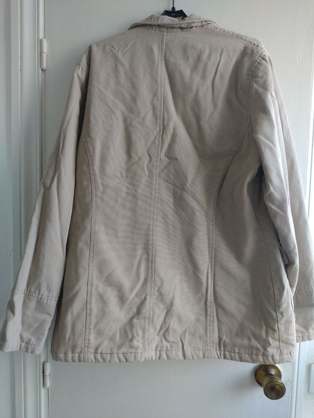 Chaquetón beige