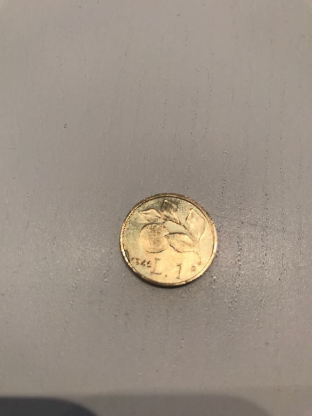 Moneta 1 lira Arancia