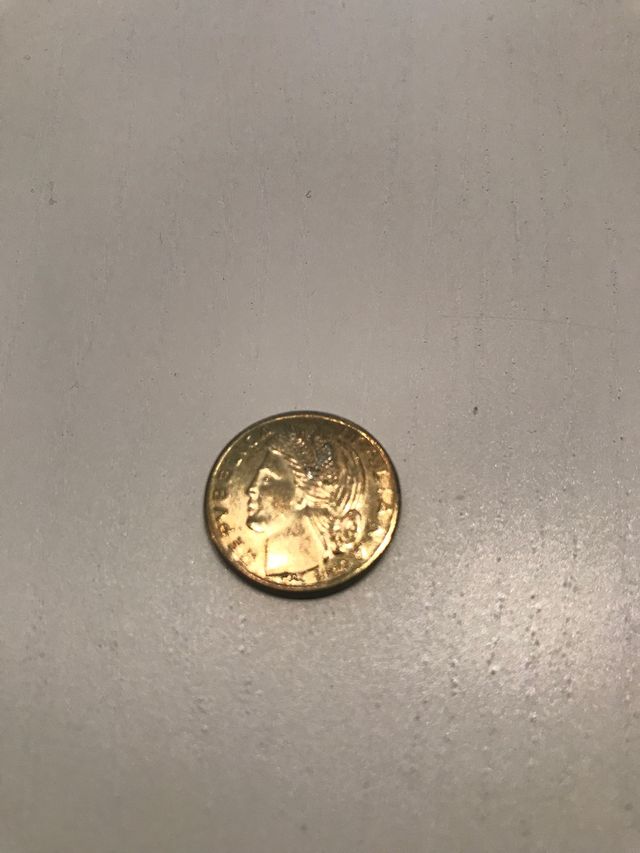 Moneta 1 lira Arancia