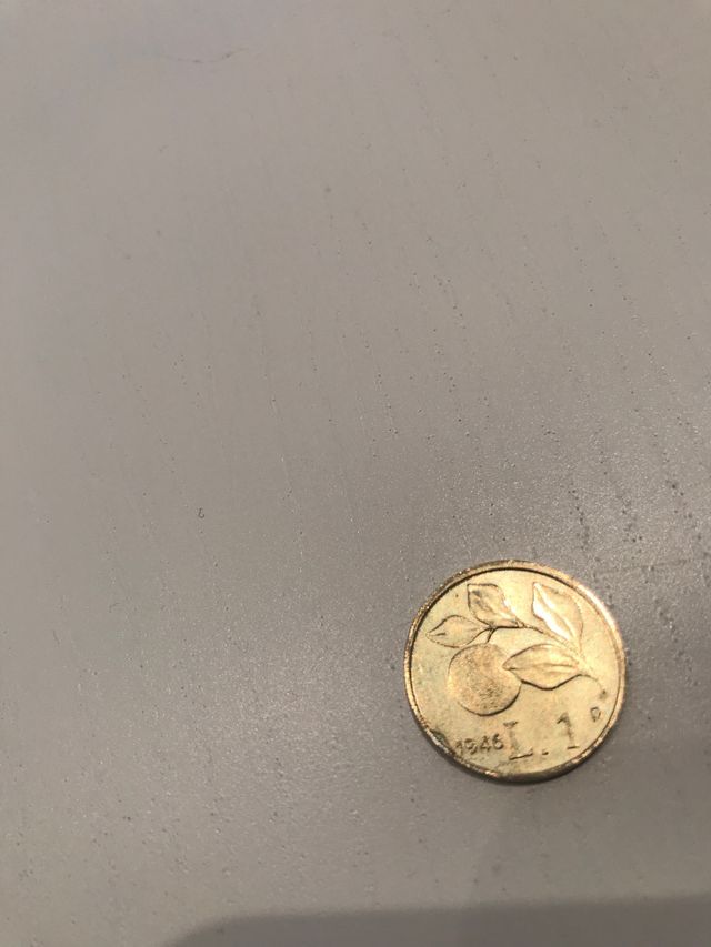 Moneta 1 lira Arancia