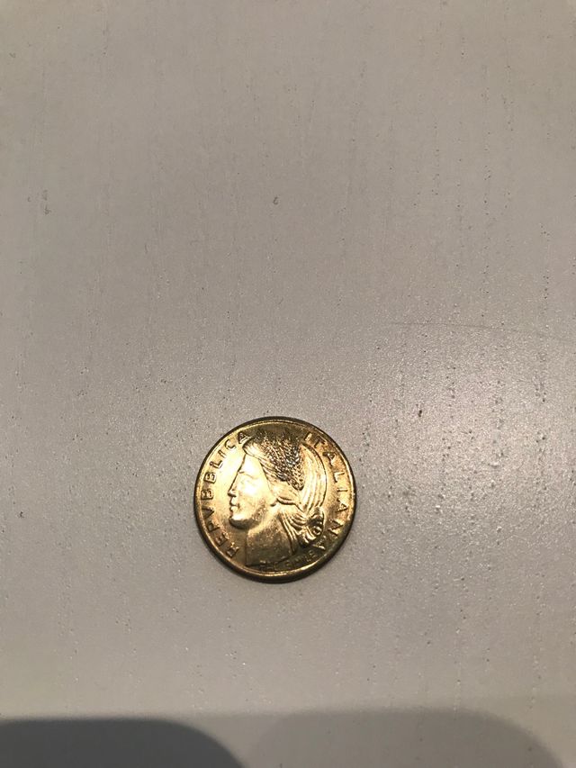 Moneta 1 lira Arancia